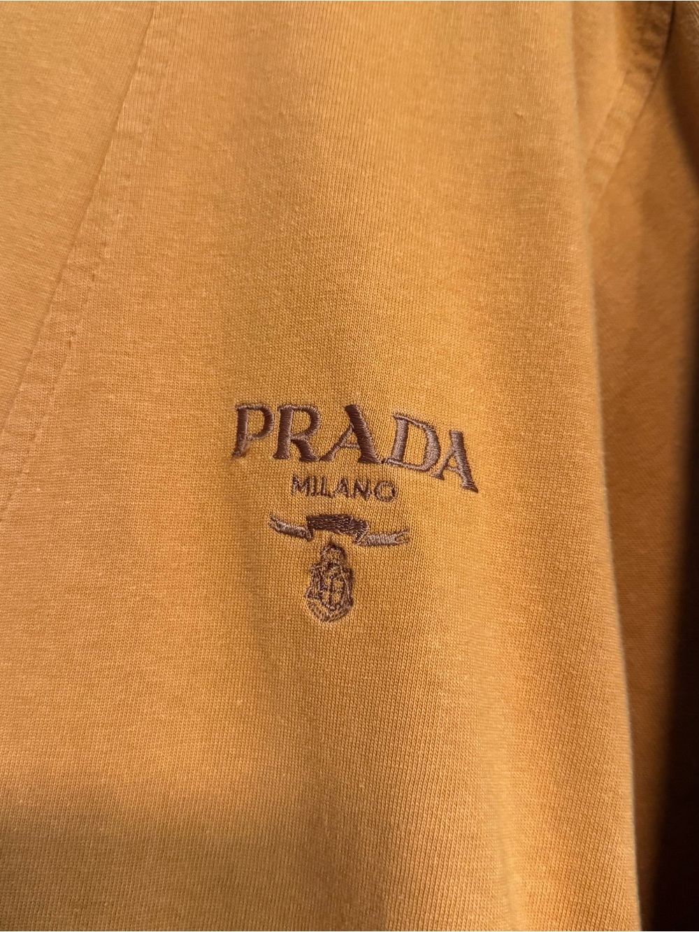 Vintage Prada Orange Cardigan size S - Picture 3 of 10